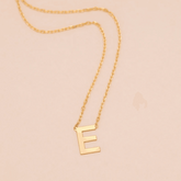 Initial name Necklace in English