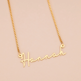 Name Necklace in English