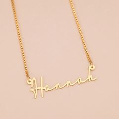 Name Necklace in English