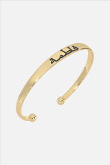 Arabic Cuff Bracelets