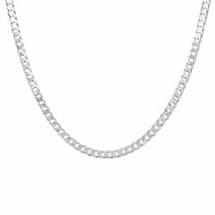 92.5% Sterling Silver Cube Chain - 5MM