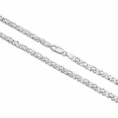 92.5% Sterling Silver King Chain - 8MM