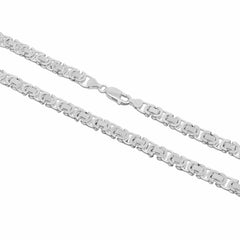 92.5% Sterling Silver King Chain - 5MM
