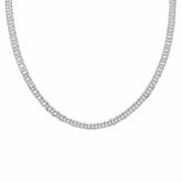 92.5% Sterling Silver Rombo Chain - 5MM