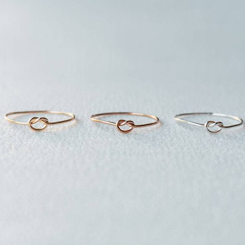 Twist Plain Ring